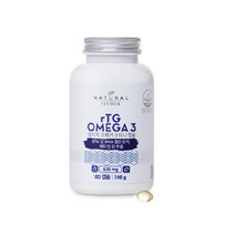 내츄럴이믹스 알티지 오메가3 효능 엔초비 RTG 오메가3 비타민D 온가족 6중 복합 영양제 180캡슐