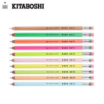 KITABOSHI 기타보쉬 우드노트 목재샤프 W-300R woodnote, 핑크