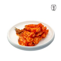 신가네 100% 우리농산물 국산 경상도식 젓갈 김치 김장 총각 김치 1KG 소포장 캠핑용 깊고 진한 맛, 1개
