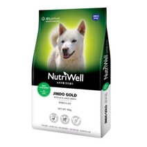 뉴트리웰 진도골드 중대형 견성견용 애견사료 10kg, 10000g, 1개, 상세설명참조