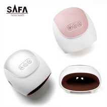 사파(SAFA) 무선 온열 손마사지기 공기압 손가락마사지 핸디케어 SH-200(실버색/핑크색), 실버색