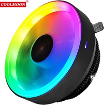 LED CPU 쿨러 냉각 팬 PC 120mm 라디에이터 LGA 775 1150 1151 1155 1156 1366 X79 X99 2011 AMD AM3/4, B