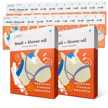 아드시온 아드시온 클렌즈 스무디 (달팽이+마유) 마스크팩 10매 (1+1), free