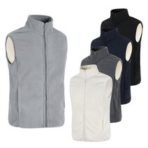 남성 풀집업 후리스 양털 조끼 플리스 베스트 DFVT702