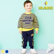 헤이미니 스트라이프맨투맨상하복
