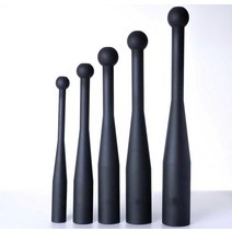 근력 운동용 강철 야구 방망이 피트니스 장비 아령 덤벨 클럽벨 크로스핏 방망이 봉, 4kg