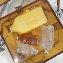 델몬트 유리병 훼미리 쥬스병 레트로 추억의 인테리어물병, 245ml, 1개