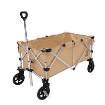 캠핑트레일러 수레 카트 야외 홈쇼핑 일본 여행 수입 큰 캠프장 DOD 용량 휴대용, 02 카키