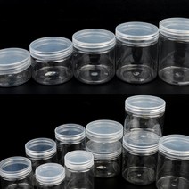 플라스틱 보관용기 4.8CM 100ML 공병 플라스틱통, 7cm 250ml