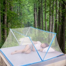촘촘한 벙커 모기장 대형 텐트 아기 캐노피 캠핑 방충망 패밀리, 스카이 3인이상