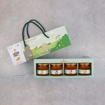 제주청에 반하다 제주차 4종선물세트 한라봉차 레드향 황금향 천혜향