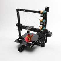 목업제작 3D프린터 HE3D 트리플 컬러 대형 인쇄 크기 200280200MM 3 In 1 Out 압출기 DIY 3D 프린터 키트 2롤 필라멘트 SD 카드 선물로, 협동사, 3in1out 스캐너 추가, 02 3in1out add scanner