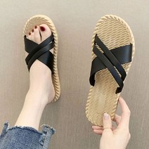 여름 휴가 스트랩 코디 캐주얼 여성화 샌들 슬리퍼