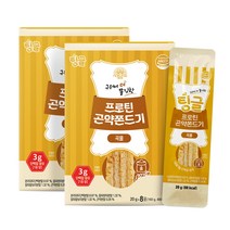 내추럴박스 _ 프로틴 곤약 쫀드기 곡물맛 20g x 8포, 2박스