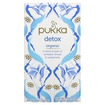 PUKKA HERBS 디톡스 유기농 아니스 시드 펜넬 & 카다몬, 단색, 한 사이즈