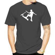 남자 T 셔츠 스턴트 스쿠터 재미 있은 tshirt면 탑 플러스 크기 티 넥 옷, 05 Men grey_04 M