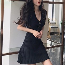 리더스타 여성원피스 골지원피스 반팔원피스 기본핏 원피스 반팔 미니원피스