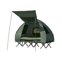 UMTEC 2인용 컴팩트 휴대용 팝업 텐트 에어 매트리스 침낭
