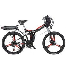 PLENTY 상품명접이식 전기자전거산악 26인치전기자전거크로스컨트리, L