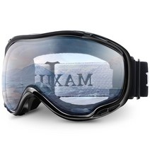 스키고글 방풍고글 변색 MAXJULI Ski Googles UV 프로텍션 스노우 68, C4 클리어