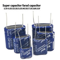 슈퍼캐패시터 1pcs 패러 드 igmopnrq 조합 유형 5.5v 0.5f1f2f3.5f4f5f7.5f10f15f, 5.5v 15f