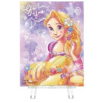 YANOMAN 야노만 2308-16 쁘띠빠리에 클리어 디즈니 Yume cawaii-라푼젤 [직소퍼즐 150피스], 단일