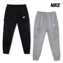 나이키 트레이닝바지 NSW 클럽 카고팬츠 남성 블랙/그레이 2종