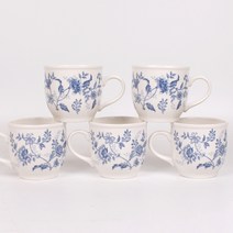 클래식 포토머그 5P세트, 로얄블루, 5개