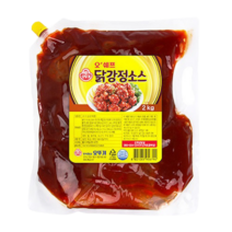 오뚜기 오쉐프 닭강정소스 2kgx6개(한박스), 오뚜기 오쉐프 닭강정소스 2kgx6개{한박스}