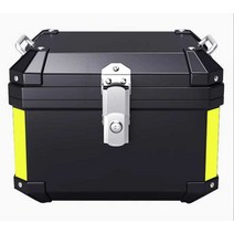 베스파탑박스 45L 강화 스쿠터 캐리어 가스통 바이크, 45L 블랙 + 충격흡수