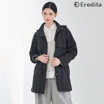 하이넥후드 나그랑 야상 점퍼_블랙