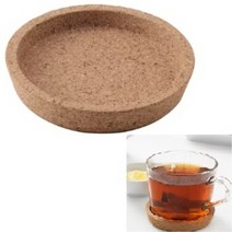 이케아 코르크 컵받침 9CM 2개입 컵받침대 카페코스터 컵받침