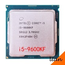 CPU 인텔 코어 i5-9600kf i5 9600kf 3.7GHz 6코어 6스레드 9m, 없음