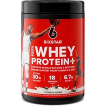 식스스타 100 웨이 프로틴 플러스 파우더 839g 쿠키앤크림맛, 쿠키앤크림맛 839g, 1개
