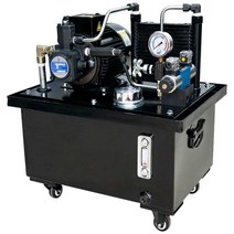 유압 펌프 오일 스테이션 맞춤형 오일 프레스 전동, 끝까지 0.75KW+VP15+단일 헤드 밸브
