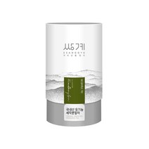 쌍계명차 [쌍계명차] 지관 유기농 세작분말차 60g+쇼핑백, 단품없음