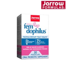 자로우 펨 도피러스 여성 유산균 10억 30정 재로우 프로바이오틱스 Dophilus 1개월분, 1개, 10억 여성유산균 30일분