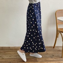 수키 도트 롱스커트 1074689