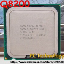 기존 인텔 코어 2 쿼드 q8200 cpu 프로세서 4 m 캐시 2.33 ghz 1333 mhz lga775 데스크탑, 한개옵션0