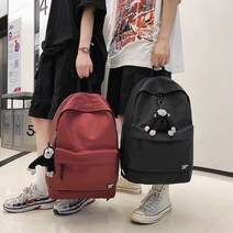 캐주얼 빈티지 데일리 패션 백팩 남자 여성 여행 남성 가방 여자 학생 백팩