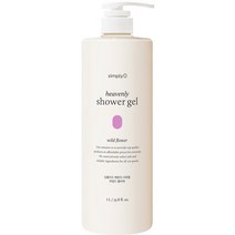 심플리오 헤븐리 샤워젤 와일드 플라워, 1L, 1개