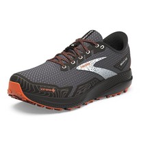 브룩스 Brooks 남성용 Divide 4 GTX 방수 트레일 러닝화 블랙/파이어크래커/블루