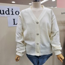 스튜디오럭스 보석 단추 가디건 FSDLSWGD03