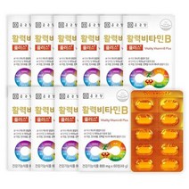 종근당 활력 비타민B 플러스 800mg 60정 10박스 20개월분, 800mg 60정 x 10박스, 상세페이지 참조