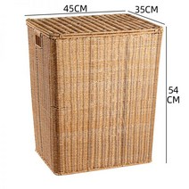 라탄바구니 빨래 옷보관함 의류 집들이선물 과일 라탄수납 수건, 24