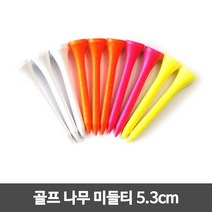잔디 보호 골프 용품 티걸이 미들티 10개입 골프티, 쿠팡 미들티10P