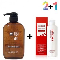 마유 무실리콘 샴푸 지성 단백질 아르간 머릿결 50대, 마유샴푸 2개_아하바하토너 1개