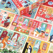 eeBoo 코알라 하우스 64피스 퍼즐 5세이상, free, one color