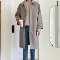 조군 [조군샵] 조군샵 오버핏 라인 발마칸 코트_JK3821