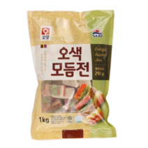 사조오양 오색 모듬전 20 1kg, 4개